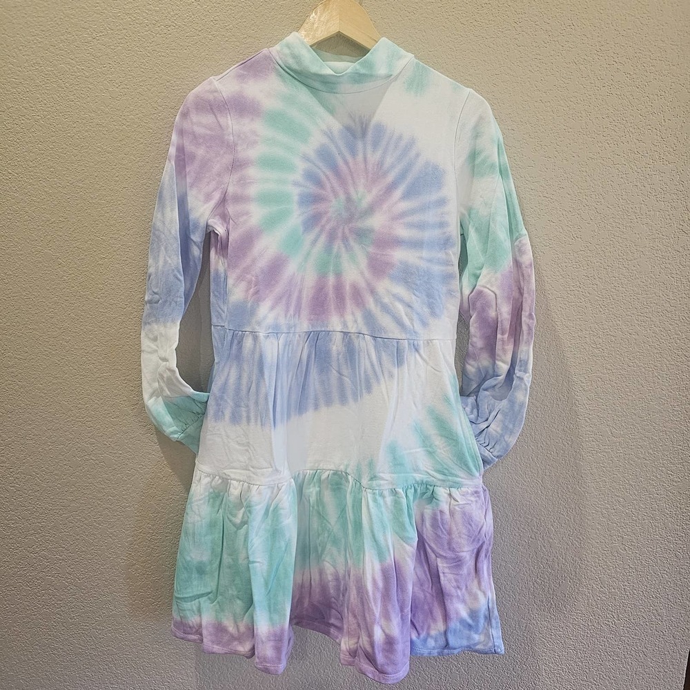 Womens sz M, style & Co tie dye dress with pockets